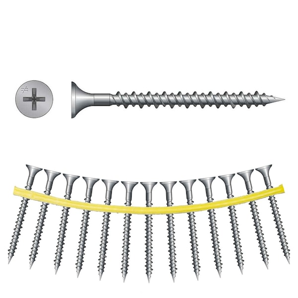 Quikdrive Drywall Screw, #6 x 1-7/8 in, Bugle Head DWHL178PS - main